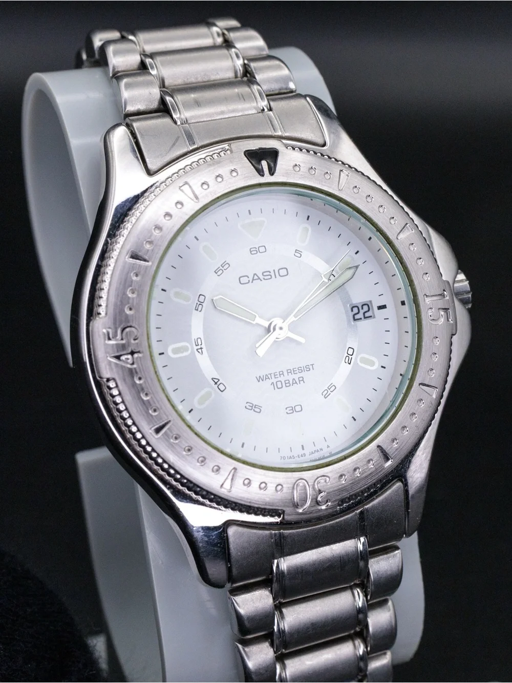 Casio Rare MD-516 Vintage 38mm Date JDM Import Quartz Watch